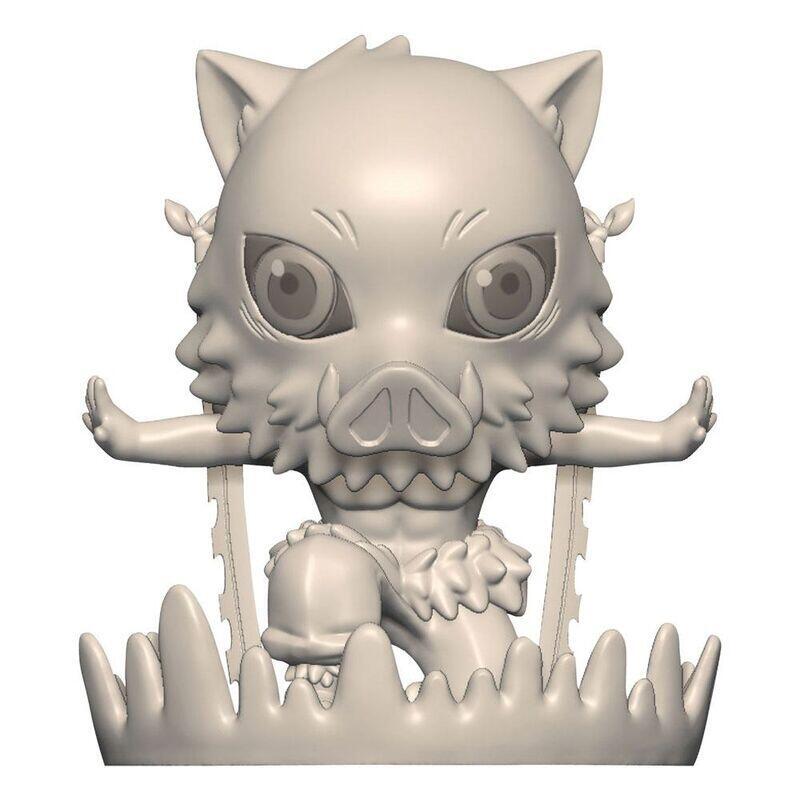 Figura Hold Inosuke Hashibira Demon Slayer Kimetsu No Yaiba 7cm