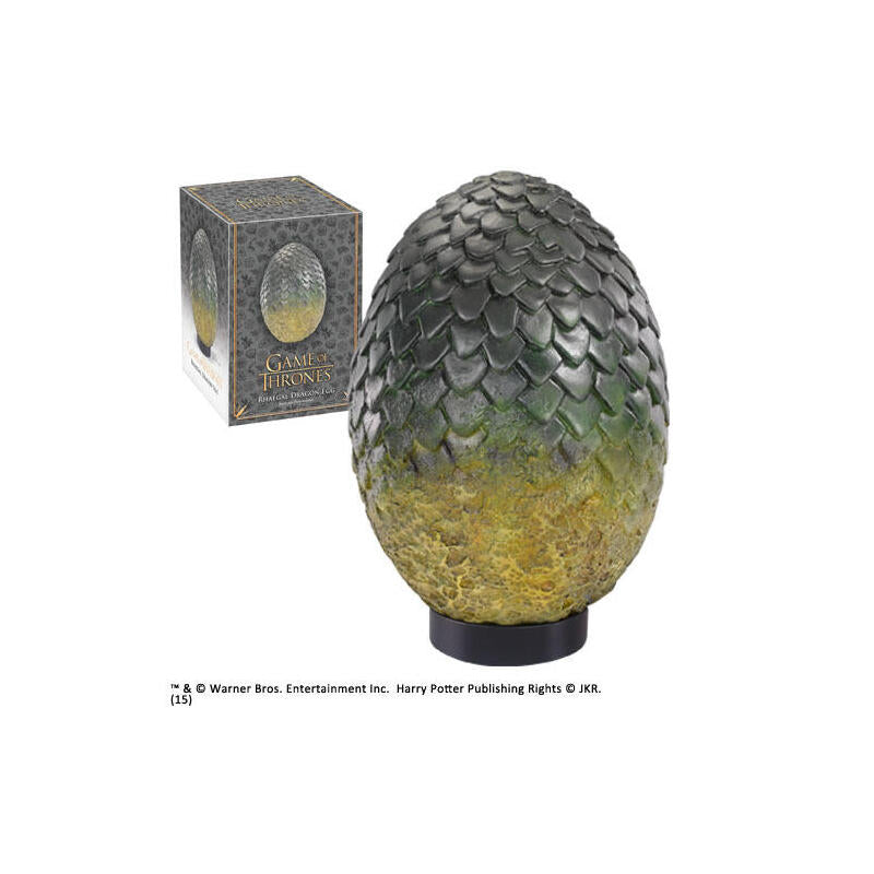 Figura Huevo Dragón Rhaegal 20cm - Juego De Tronos