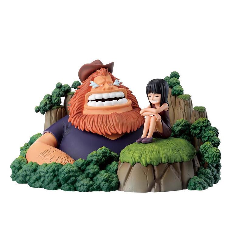 Figura Ichibansho Saul & Robin One Piece  Dramatic Memories 13cm