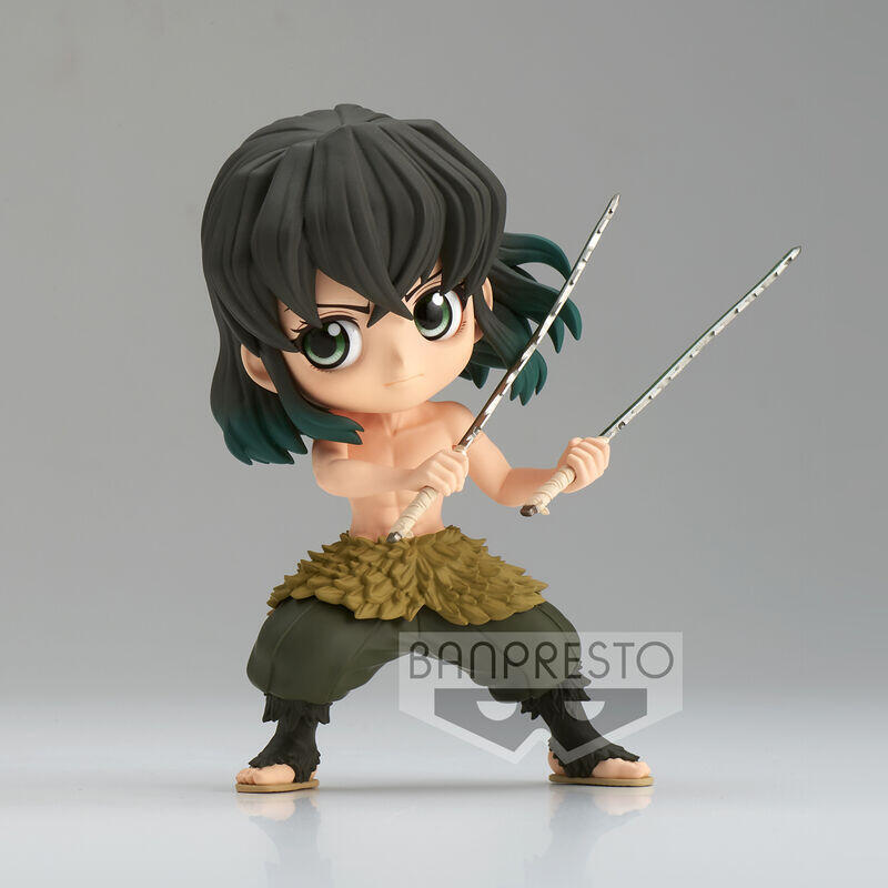 Figura Inosuke Hashibira Ver.B Demon Slayer Kimetsu No Yaiba Q Posket 13cm