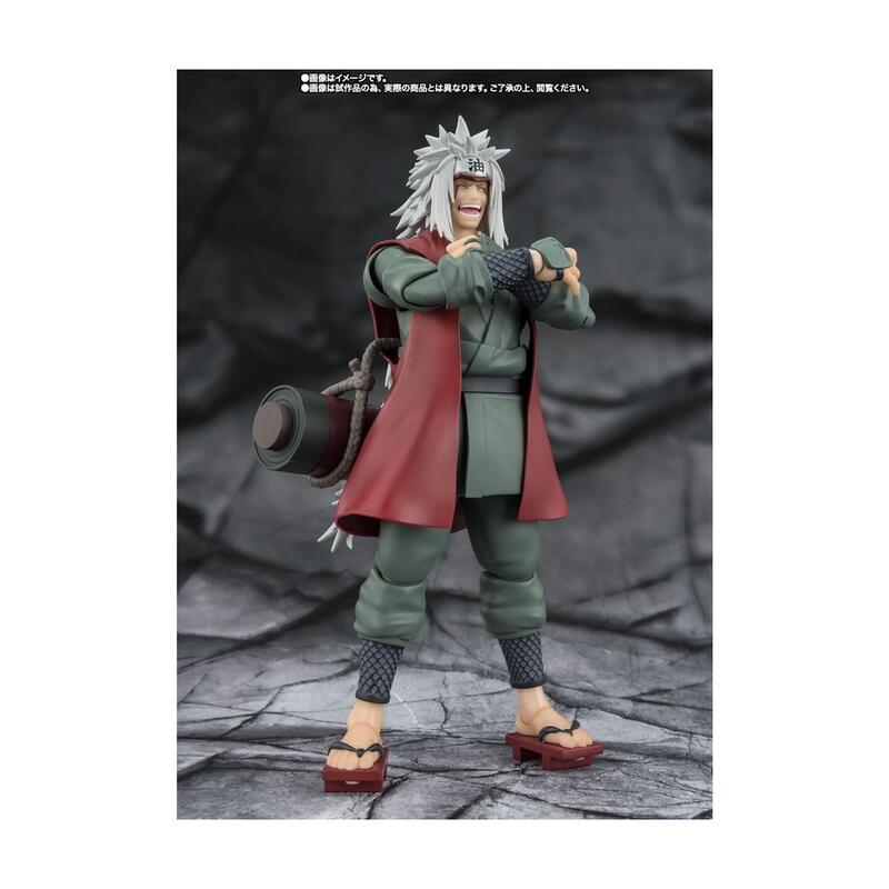 Figura Jiraiya -Hidden Leaf Heroic Master Sage-. Sh Figuarts. Naruto Shippuden. Bandai Tamashii Nations