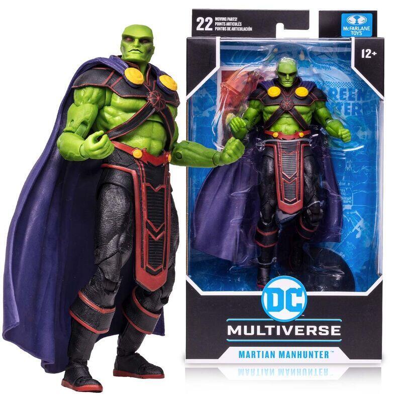 Figura Martian Manhunter Multiverse Dc Comics 18cm