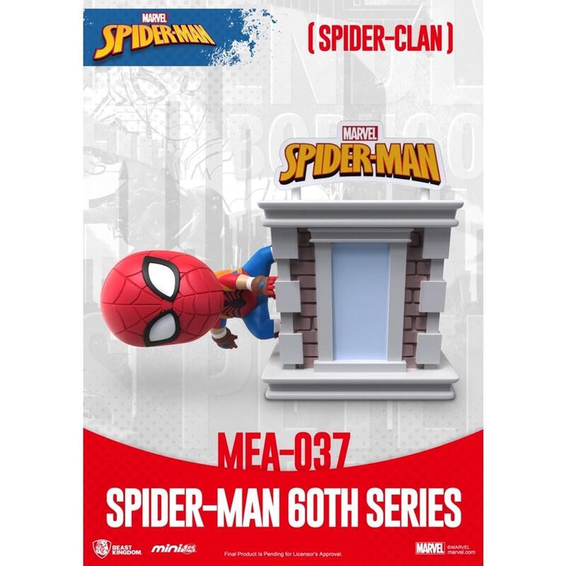 Figura Mini Egg Attack Marvel Spider Man Spider Clan Serie 60 Aniversario
