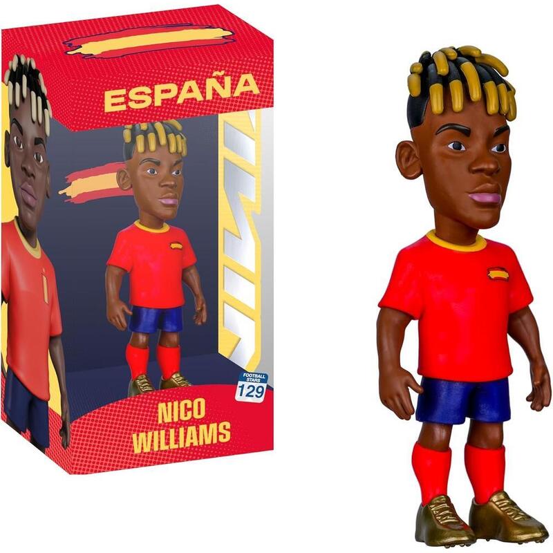 Figura  Minix Bandai Nico Williams - Selección Española - Coleccionables Para Exhibición - Idea De Regalo - Juguetes Para Niños Y Adultos - Fans De Música Mn22793