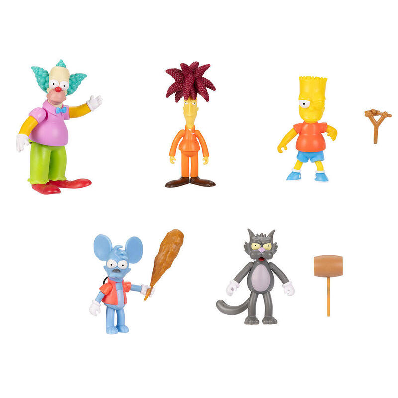 Figura Pack De 8 Unidades Los Simpsons 6cm Surtido
