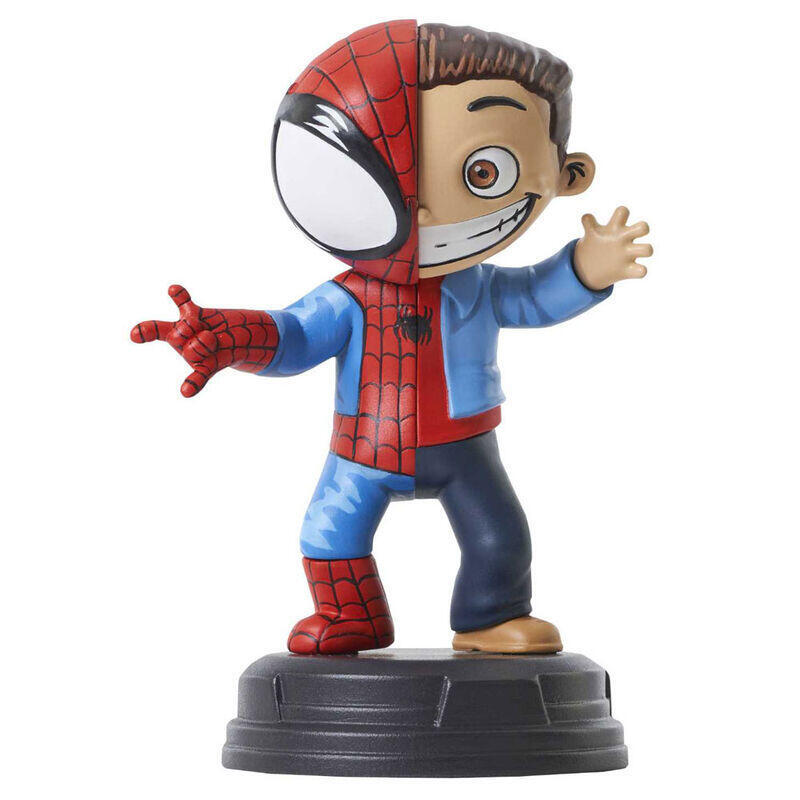 Figura Peter Parker Animated Spiderman Mavel 10cm