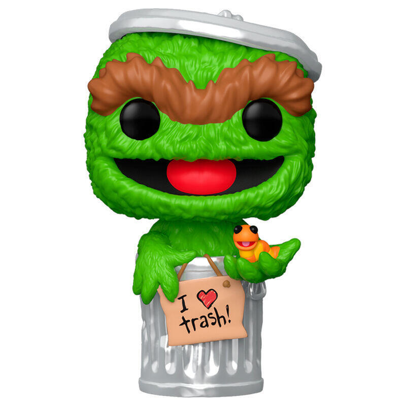 Figura Pop Barrio Sesamo Oscar The Grouch