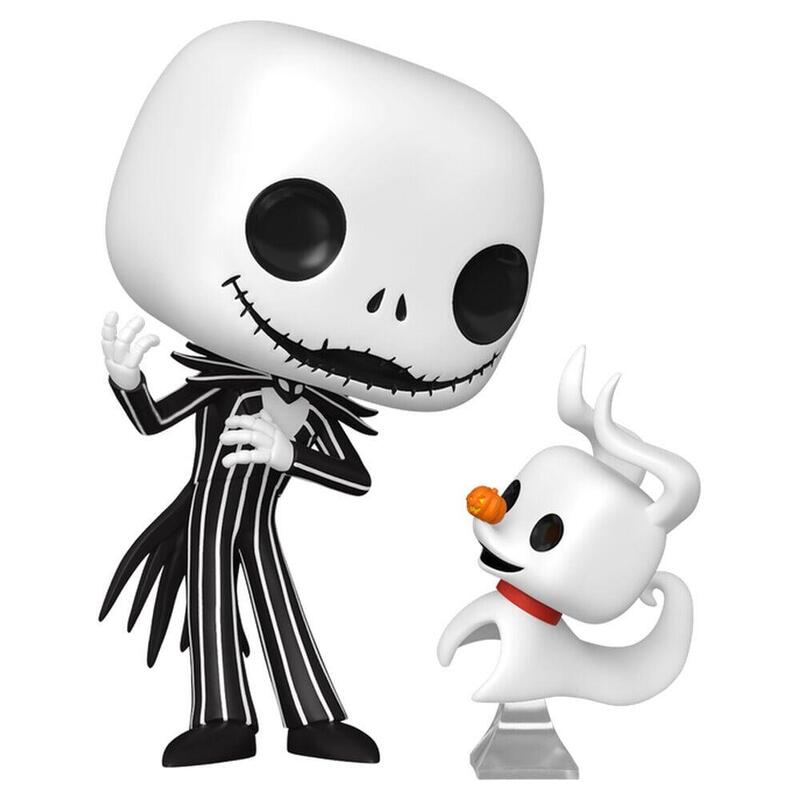 Figura Pop & Buddy Disney The Nightmare Before Christmas Jack Skellington With Zero