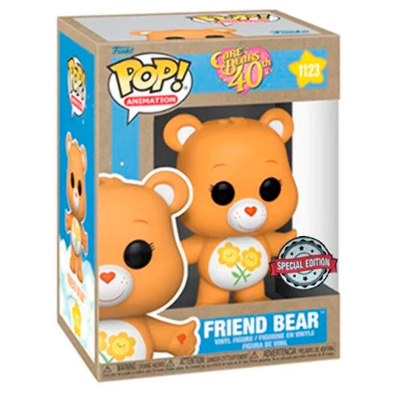 Figura Pop Care Bears 40th Anniversary Friend Bear Exclusive