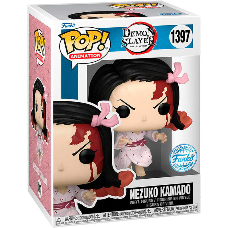 Figura Pop Demon Slayer Kimetsu No Yaiba Nezuko Kamado Exclusive