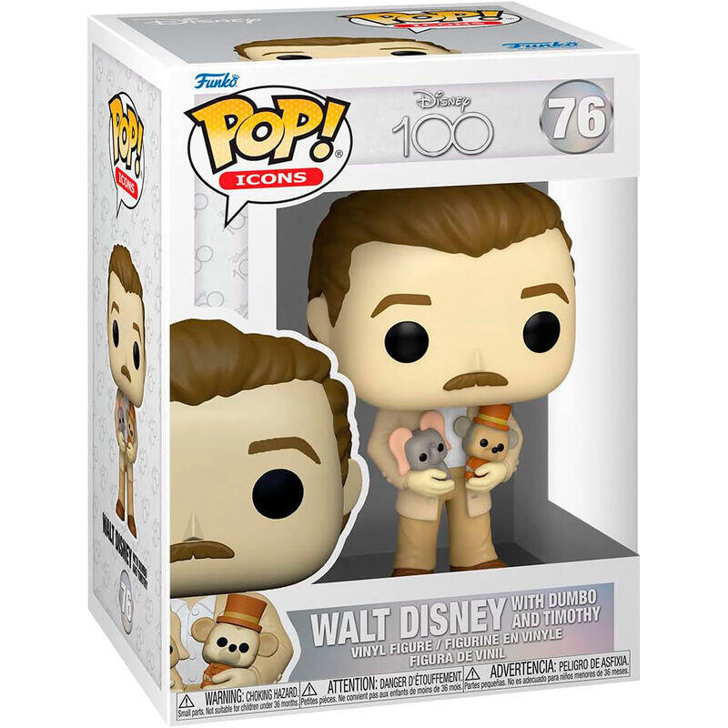 Figura Pop Disney 100th Anniversary Walt Disney