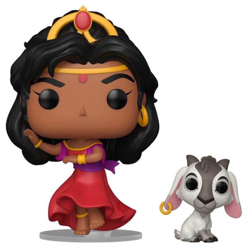 Figura Pop Disney El Jorobado De Notre Dame Esmeralda & Djali