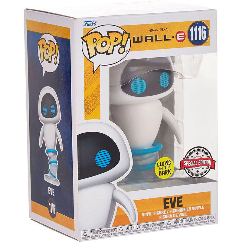 Figura Pop Disney Pixar Wall-E Eve Exclusive