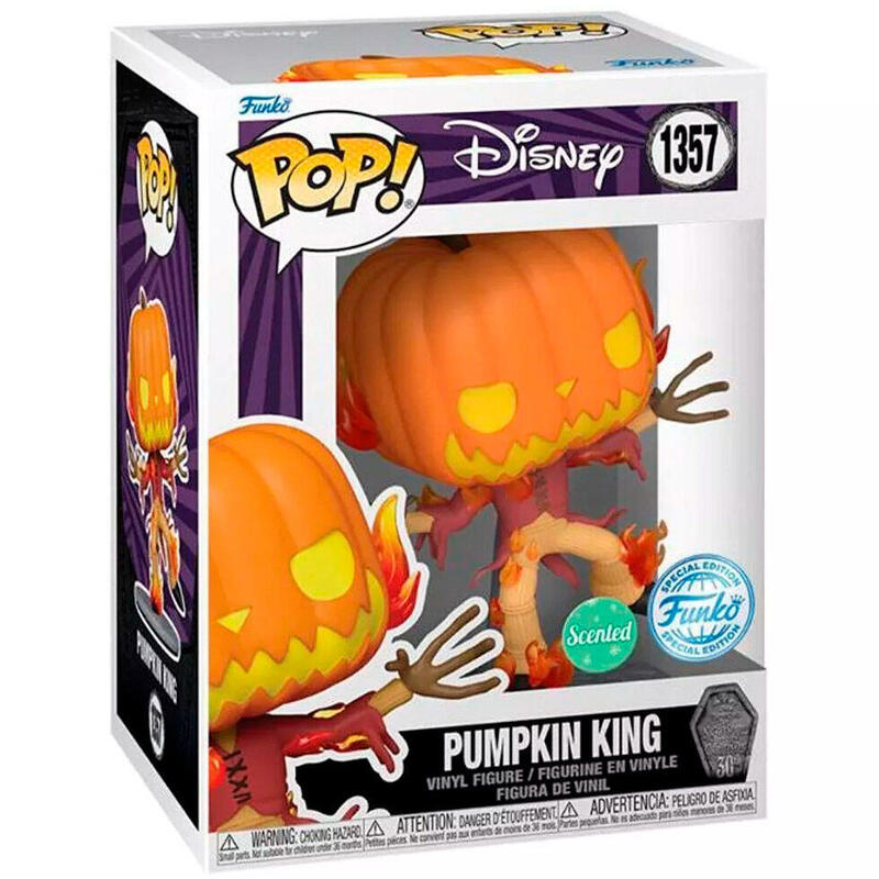 Figura Pop Disney Pumpkin King Exclusive