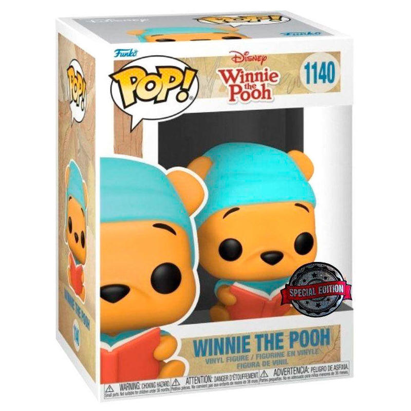 Figura Pop Disney Winnie - Winnie Reading Book Exclusive