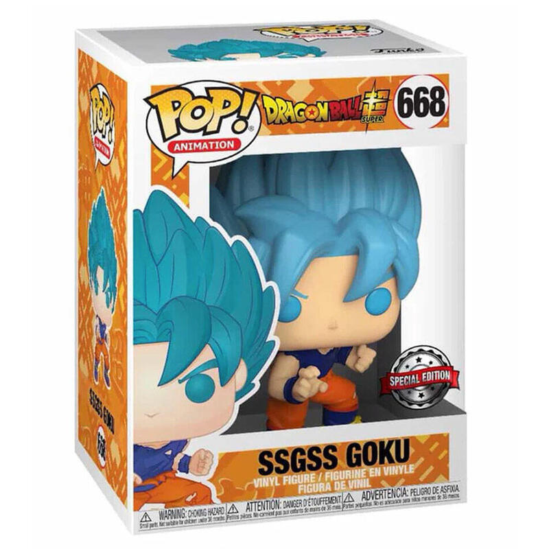 Figura Pop Dragon Ball Super Ssgss Goku Exclusive