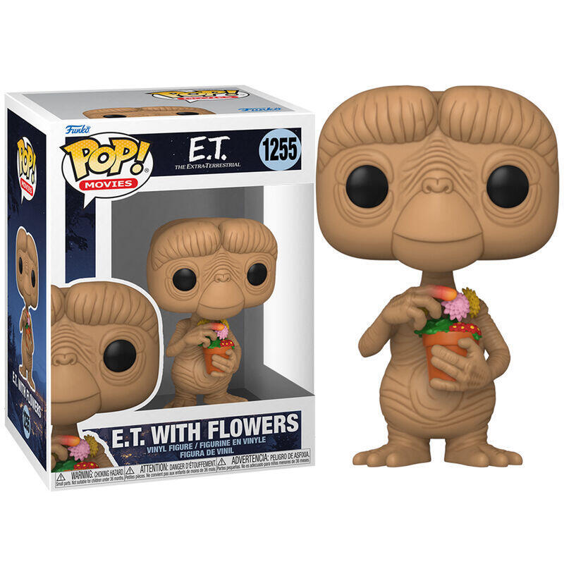 Figura Pop E.T El Extraterrestre 40 Th E.T Flowers