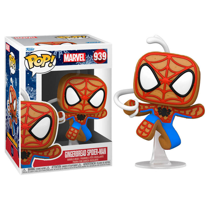 Figura Pop Marvel Holiday Spider-Man
