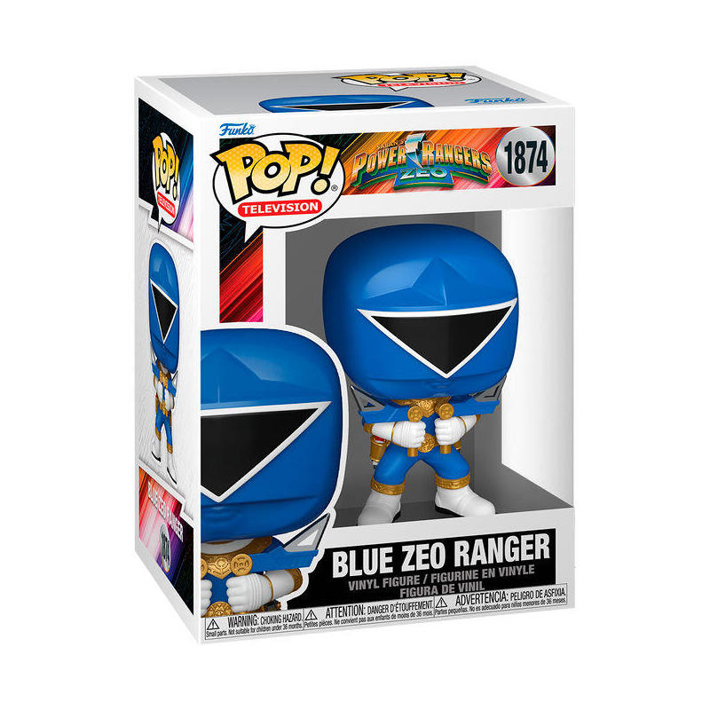 Figura Pop Power Rangers Blue Zeo Ranger