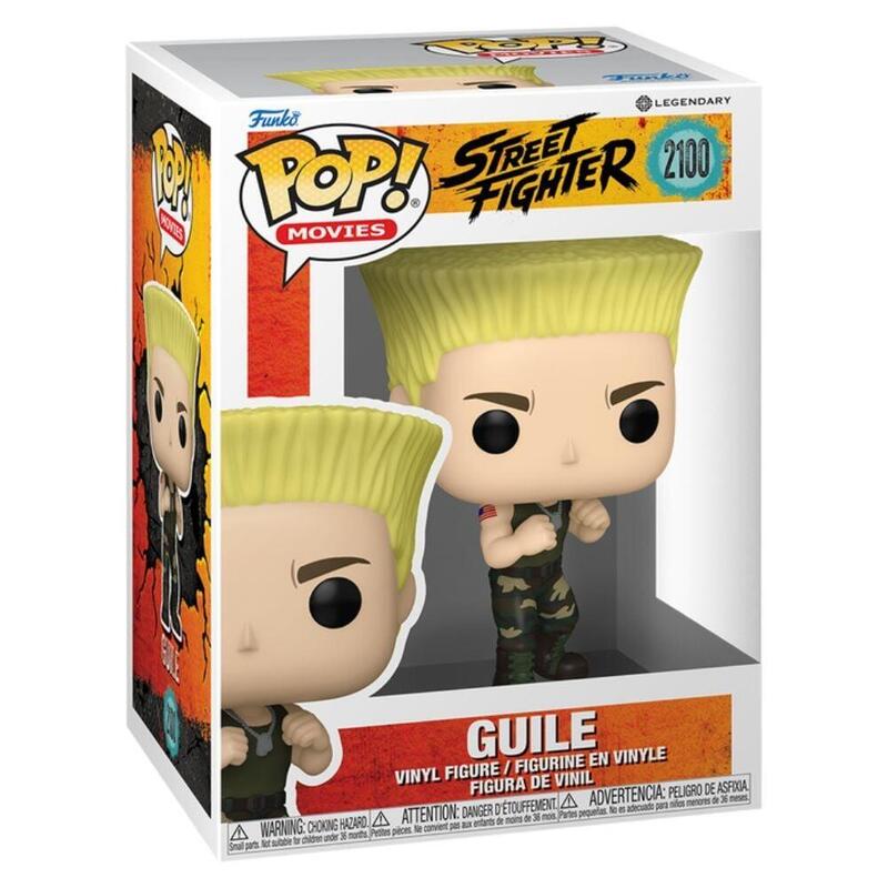 Figura Pop Street Fighter Guile