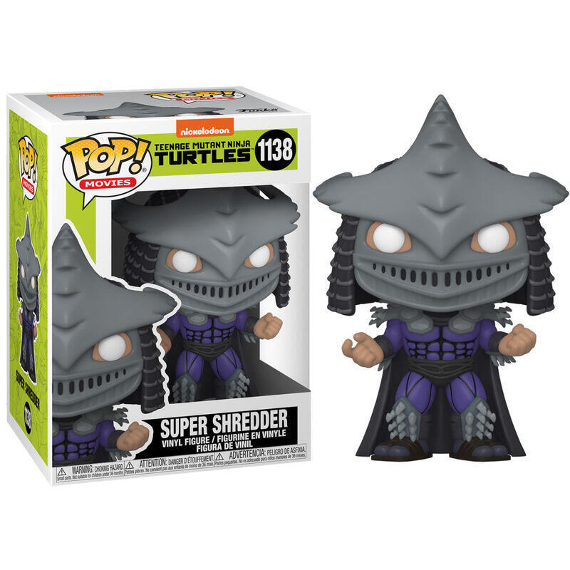 Figura Pop Tortugas Ninja 2 Super Shredder
