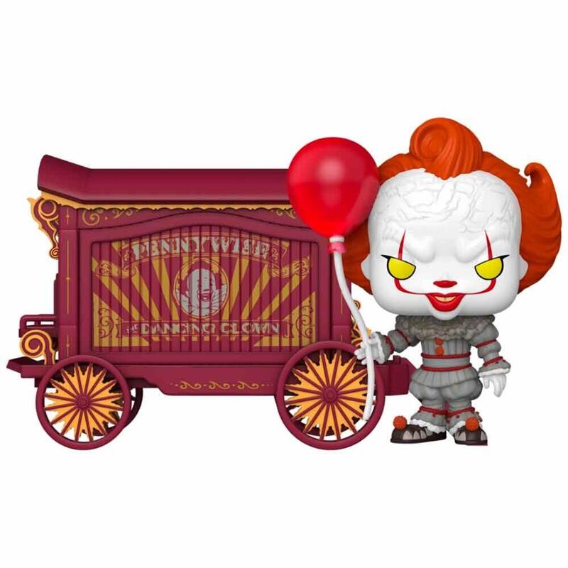 Figura Pop Town It Welcome To Derry Pennywise & Wagon
