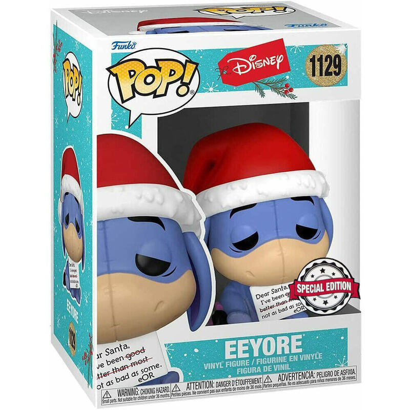 Figura Pop Winnie The Pooh Eeyore Chritsmas Exclusive