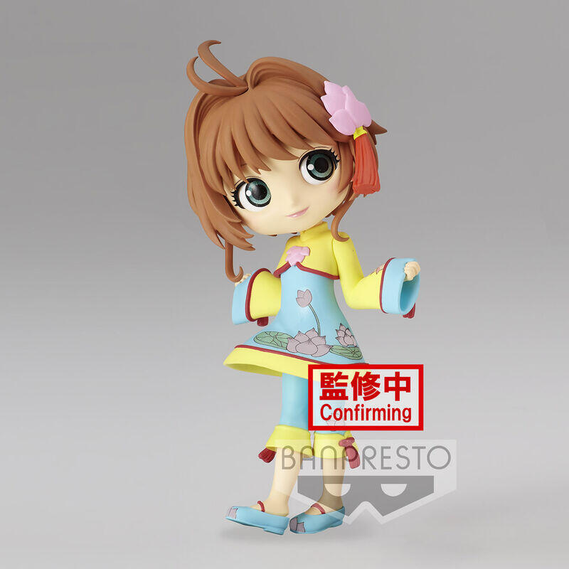 Figura Sakura Kinomoto Ver.A Cardcaptor Sakura Clear Card Q Posket 14cm
