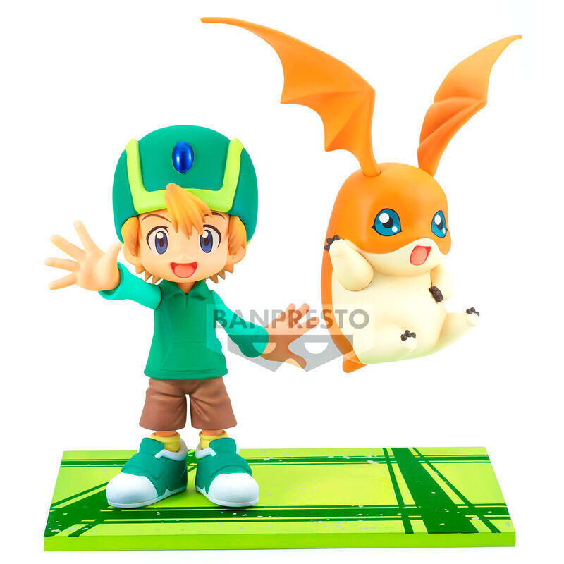Figura Takeru &#38; Patamon Adventure Archives Digimon Adventure 15cm