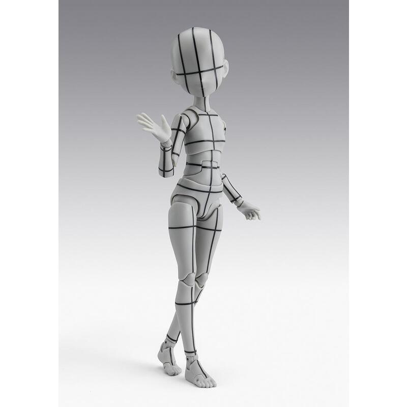 Figura Tamashii Nations Body Chan Ken Sugimori Edition Wireframe Gray Color Ver.