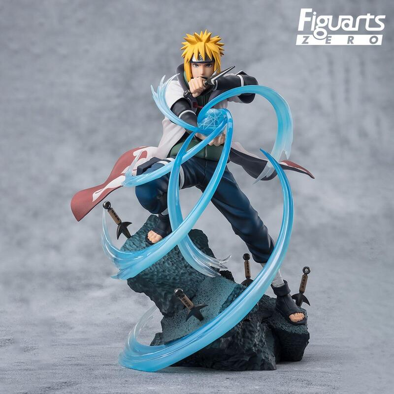 Figura Tamshii Nations Naruto Shippuden Figuarts Zero Minato Namikaze Rasengan Super Fierce Battle Fig. 20 Cm