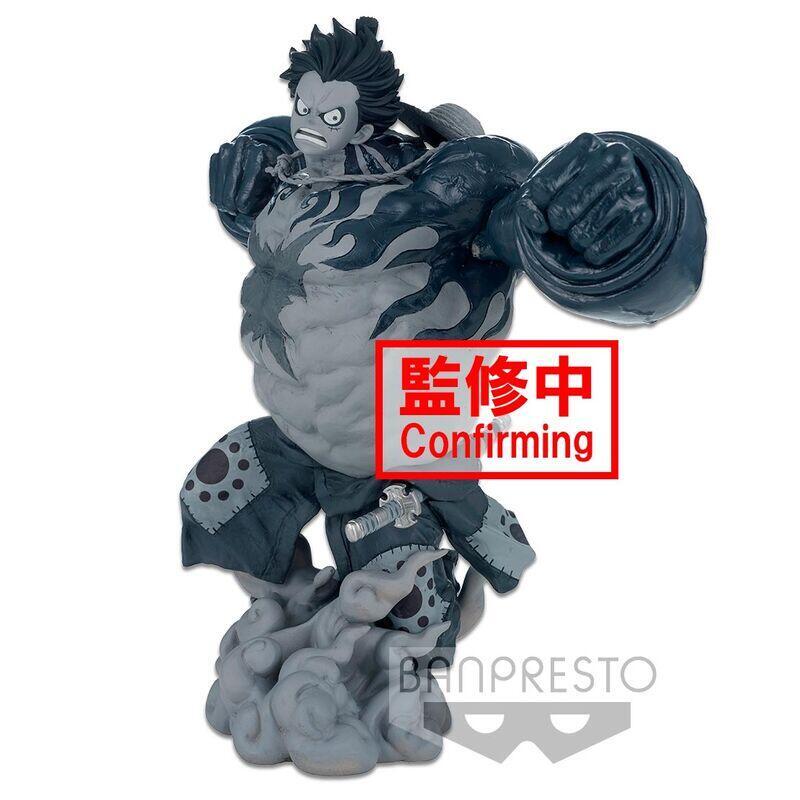 Figura The Monkey D. Luffy Gear4 The Tones Banpresto World Figure Colosseum 3 Super Masters Stars Piece One Piece 22cm