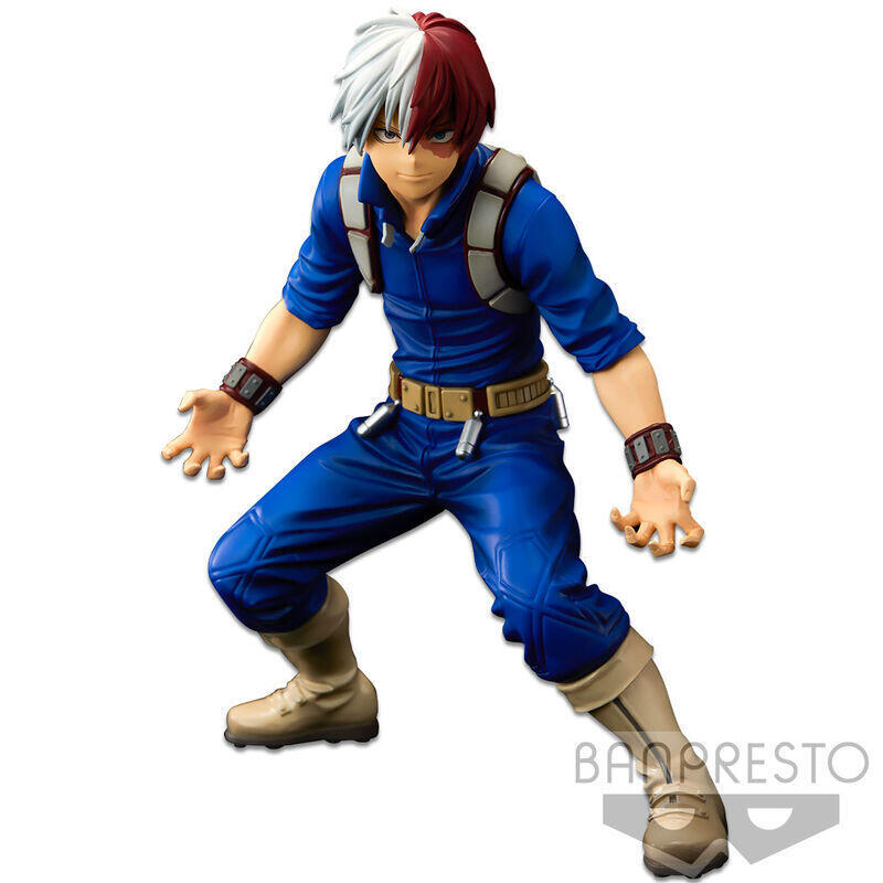 Figura The Shoto Todoroki The Brush Banpresto World Figure Colosseum Super Master Stars Piece My Hero Academia 21cm