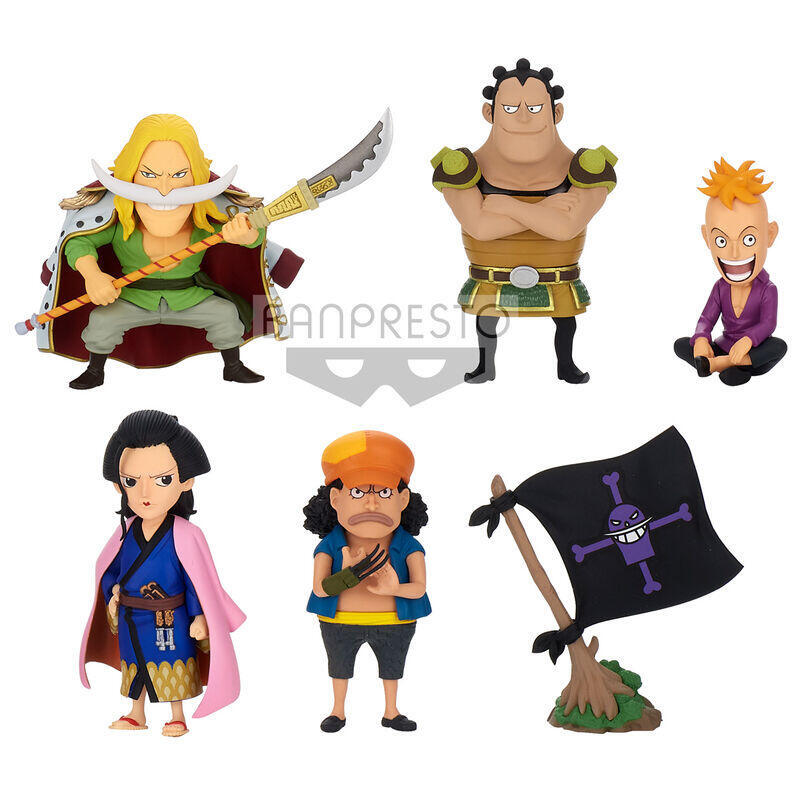 Figura Wanokuni Kaisouhen World Collectable One Piece 7cm Surtido