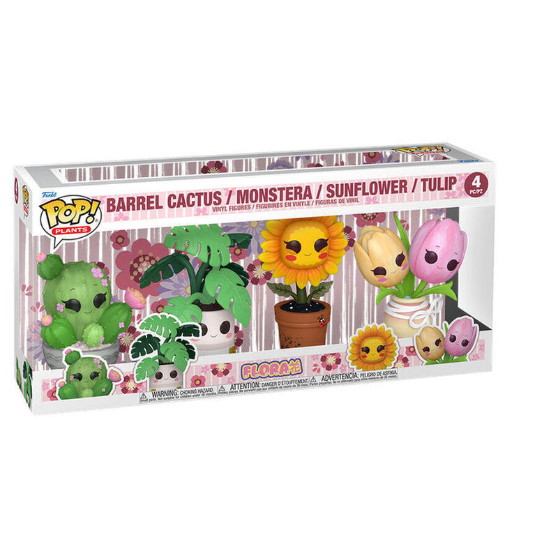 Figuras Blister 4 Pop Flora