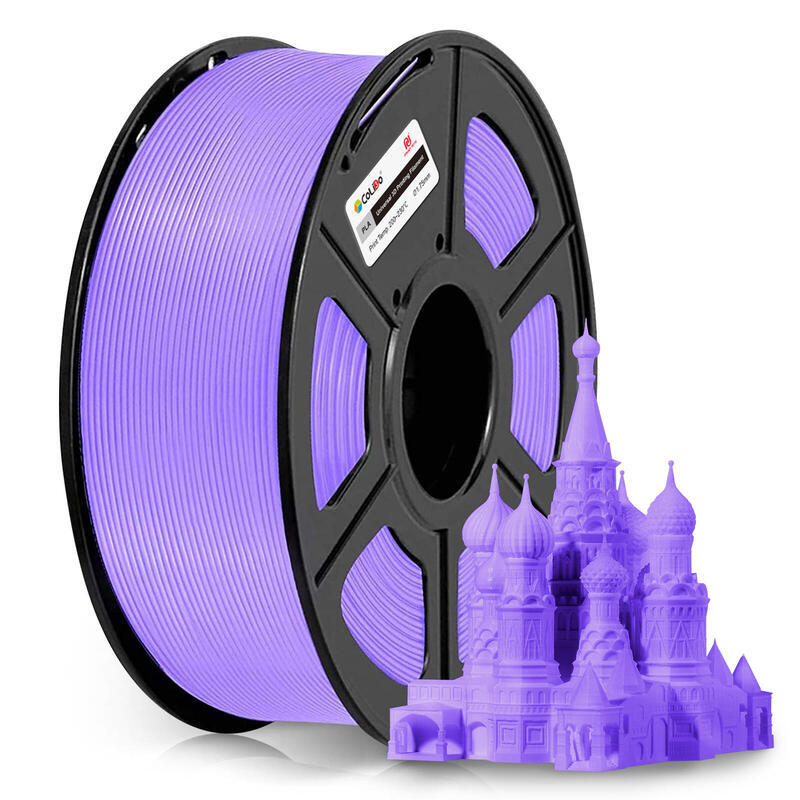 Filamento Gold Pla Colido 1.75 Mm. Purpura 1 Kg. Biodegradable/Para Uso Educativo
