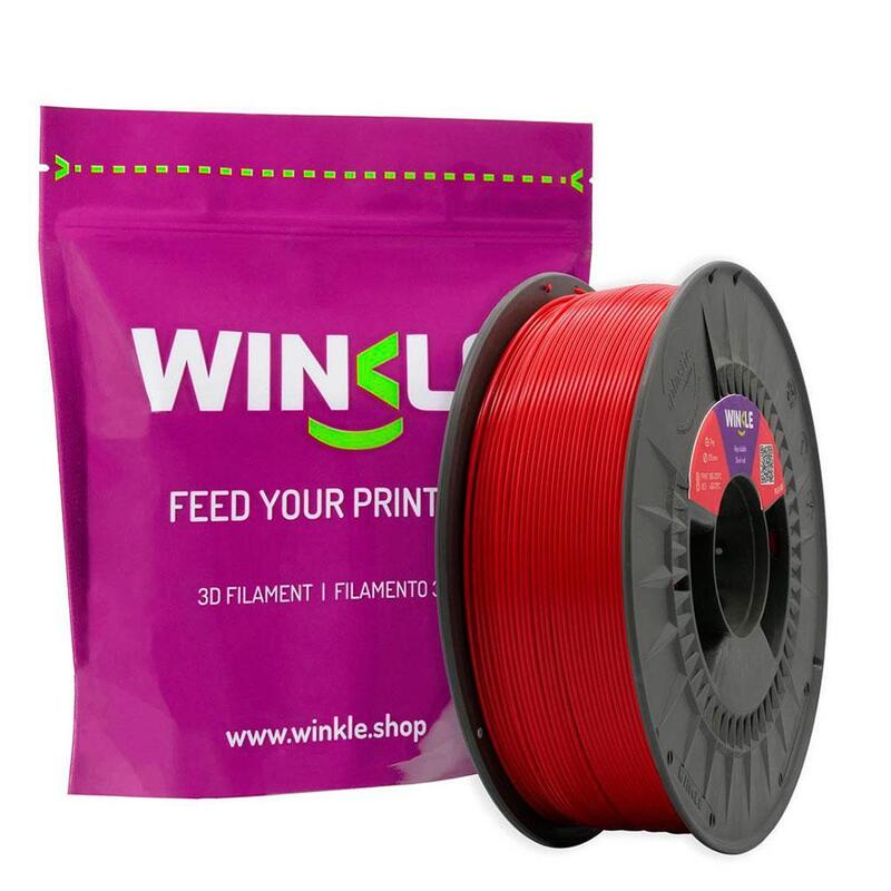 Filamento Rojo Diablo Winkle Pla Hd 1.75mm Impresora 3d 1 Kg