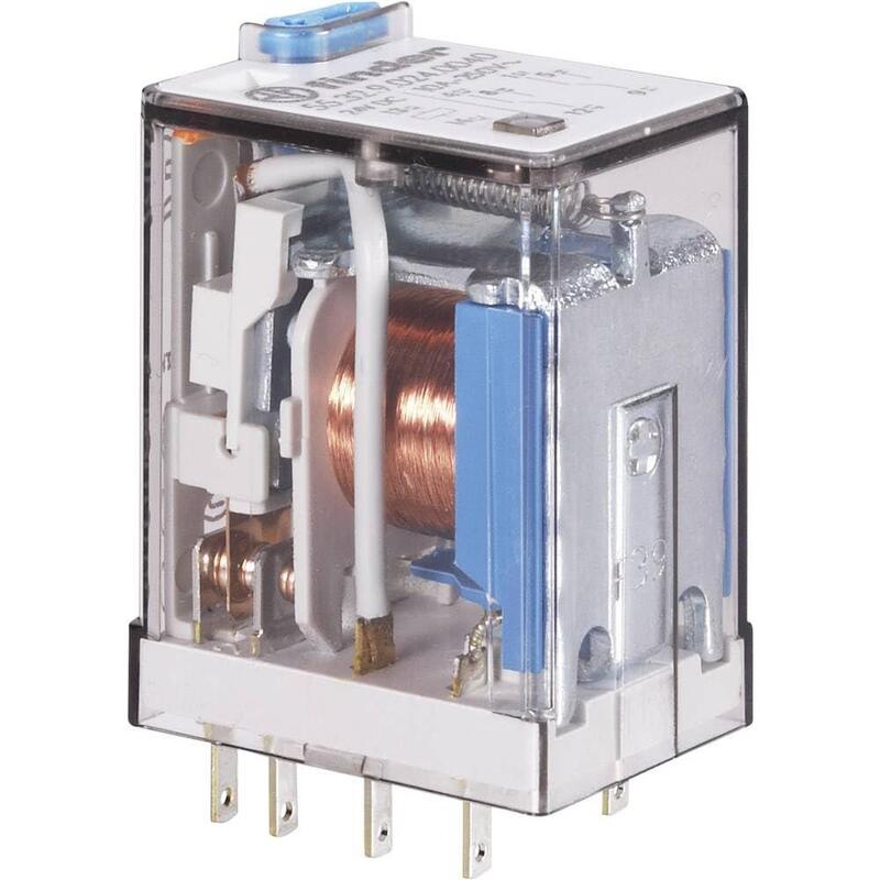 Finder Miniatur-Industrial-Relé Para Circuito Impreso 55.34.9.024.0040 4w 7a 24vdc