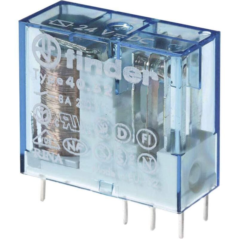 Finder Steck- Relé Para Circuito Impreso 40.52.7.012.0000 2w 8a 12vdc