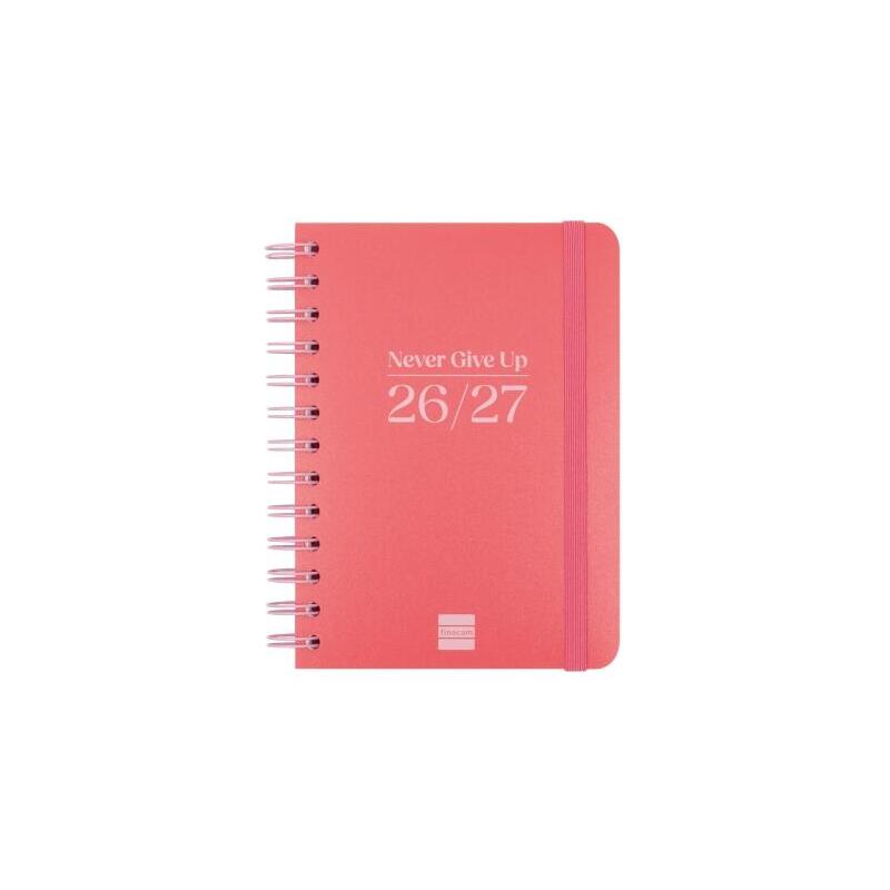 Finocam Cosmo Flex Agenda Escolar 26/27 - Semana Vista Horizontal - Formato 8º - 120x169mm - Tapas De Polipropileno -