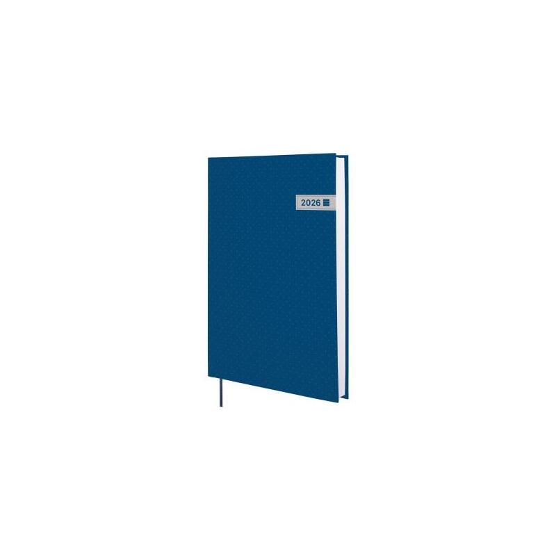 Finocam Dynamic Porto Agenda - Anual 2026 - Sin Cierre - Formato Y11 - 168x26x245mm - 1 Dia Por Pagina - Azul