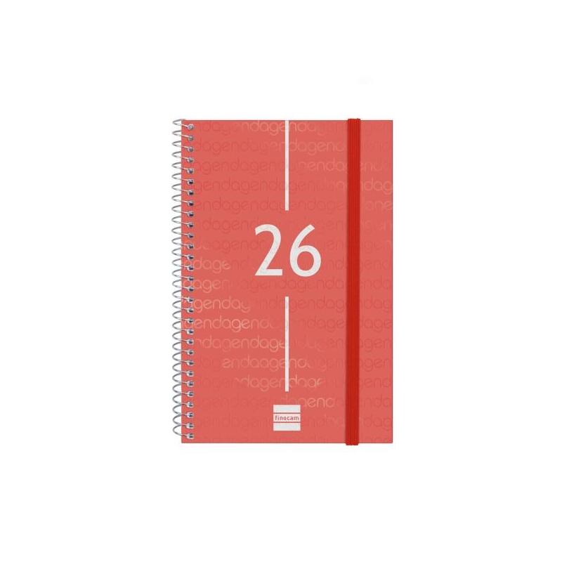 Finocam Year Agenda De Espiral En Catalan - Anual 2026 - Tapa Ligera - Formato E5 - 217x14x297mm - Semana Vista
