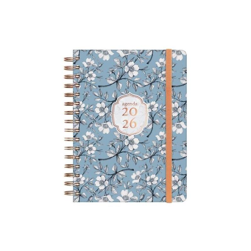 Finocam You Agenda De Espiral - Anual 2026 - Planificador - Cierre De Goma - Formato E10 - 180x30x220mm - 1 Dia Por