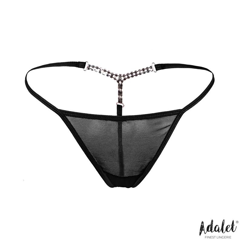 Fiona Tanga Con Brillantes Traseros Talla (Interno):S/M