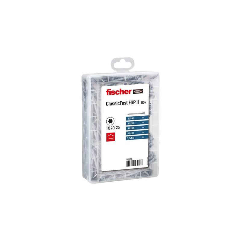 Fischer 562276, Juego De Tornillos