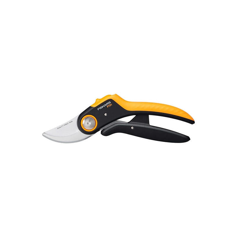 Fiskars 1057170 Bypass-Gartenschere, Plus Powerlever, P721