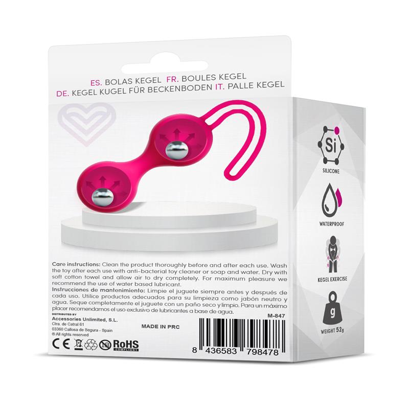 Fitty 3 - Bolas Kegel Con Peso 62 Gr