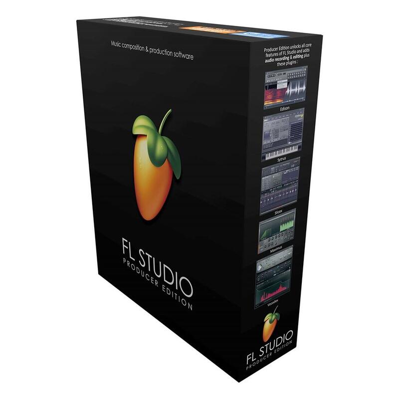 Fl Studio Producer Edition Box - Software De Producción Musical