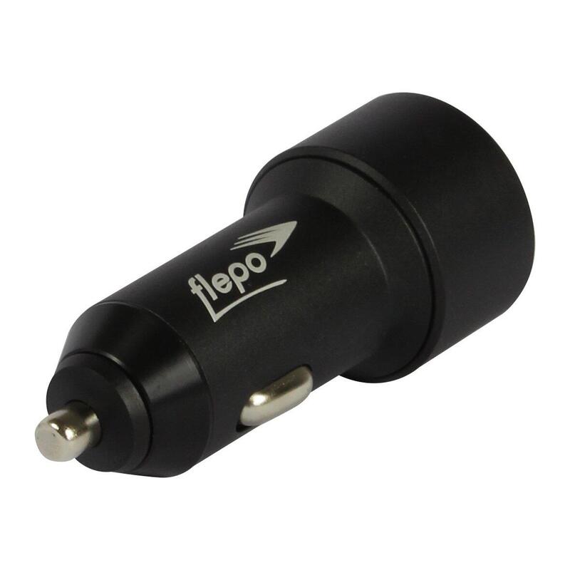 Flepo Netzteil Kfz 2-Fach 12v-24v - Max 4a - Quick Charge 3.0