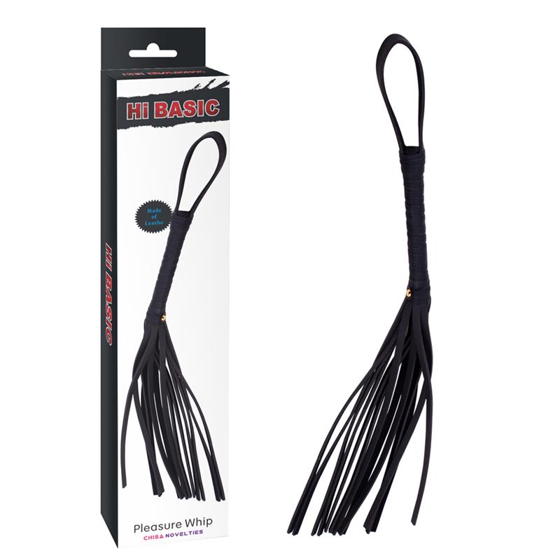 Látigo De Cuero 72 Cm Negro
